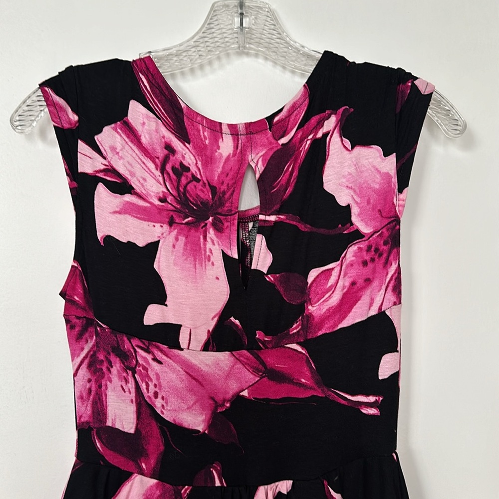Melissa Bell flower print peplum dress